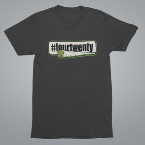 420 #fourtwenty, cannabis t shirt